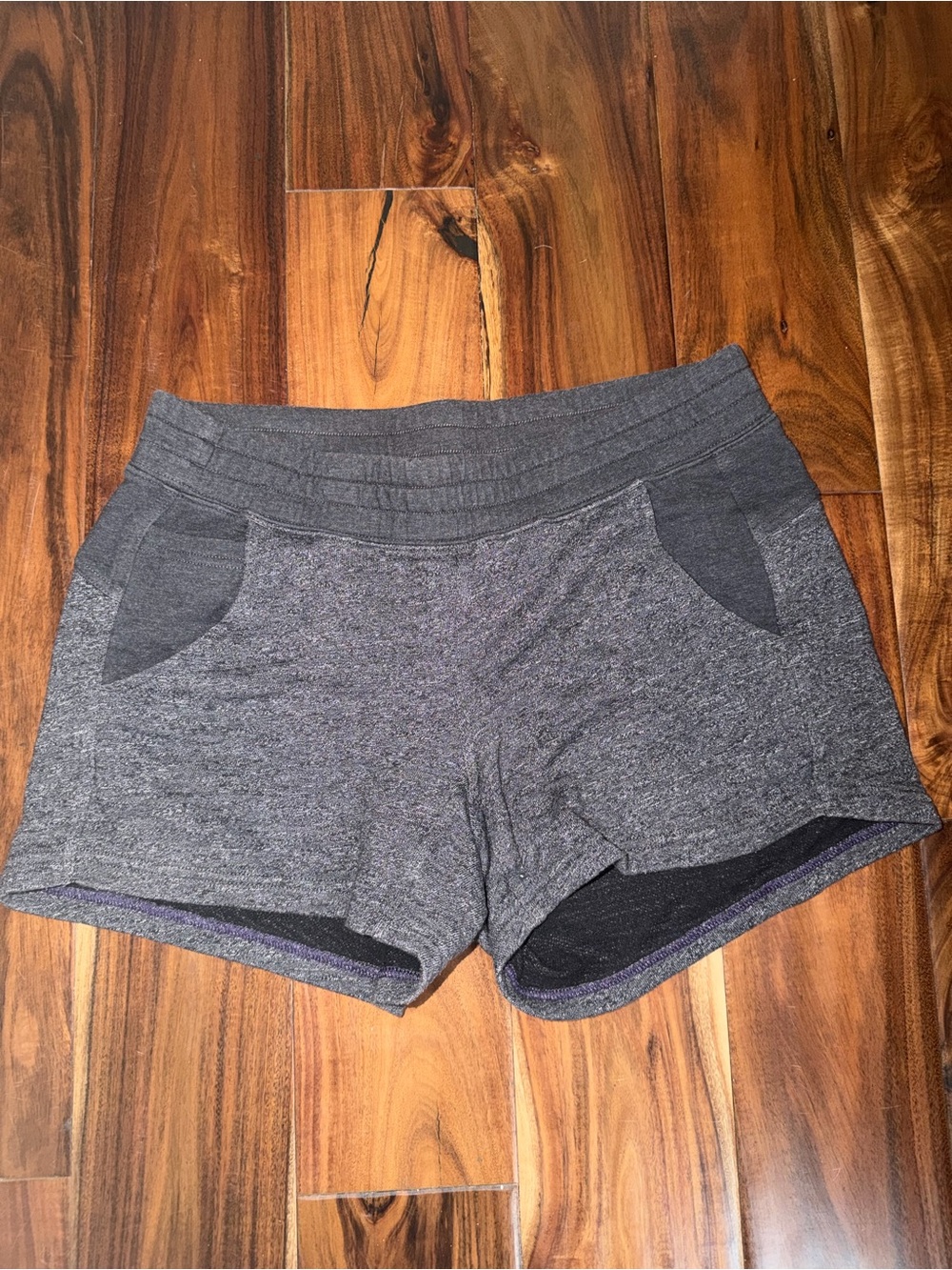 Women's Heather Gray Athletic Shorts